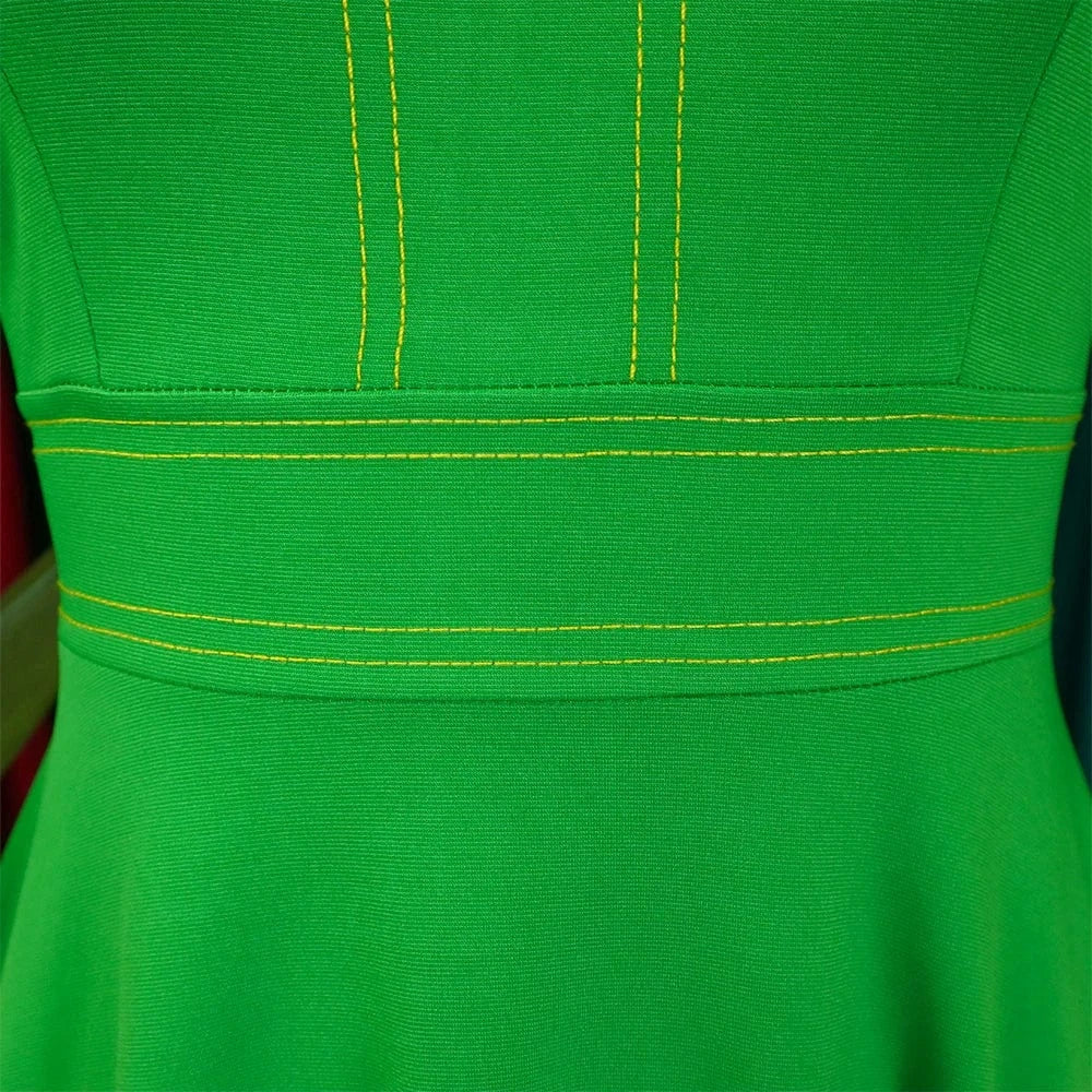 Elegant Party Dresses for Women 2024 Luxury O Neck Three Quarter Sleeve High Waisted Pleated A Line Mid Calf Birthday Dress Robe