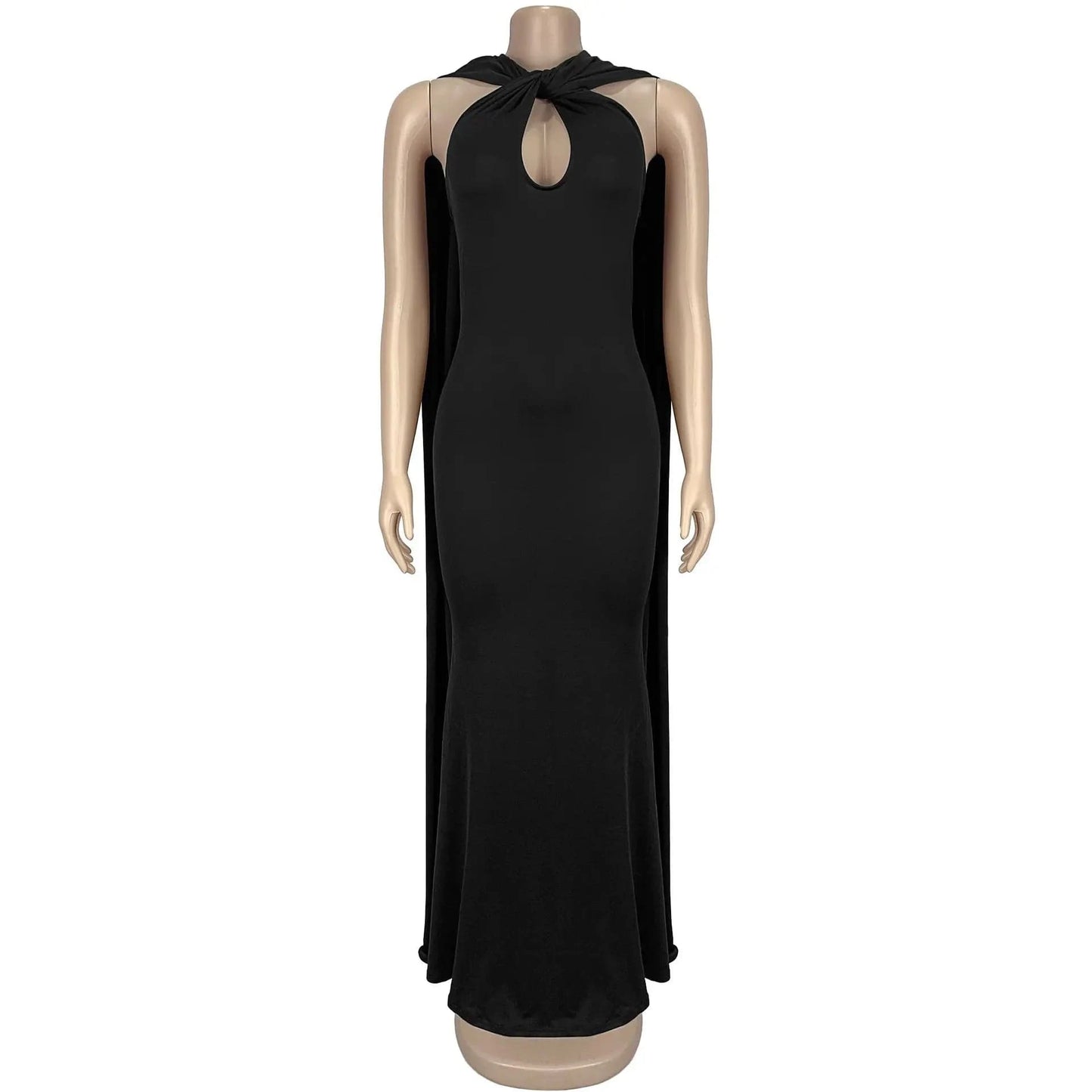 Elegant Satin Ribbon Party Long Dress Women Black Off Shoulder Sleeveless Slim Female Dresses 2025 Summer Lady Evening Robe New