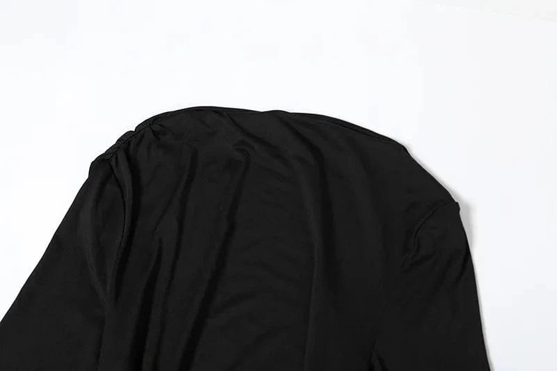 Elegant Solid Buckle Bandage Slim Maxi Dress for Women Autumn Long Sleeve Bodycon Holidays Party Dress Lady Casual Dress