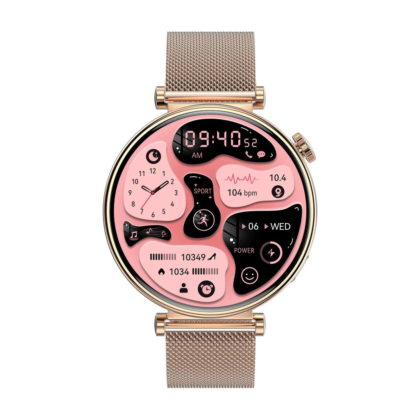 F Smart Watch High Quality 2024 1.32 Inch Round 466*466 Super Amoled Display Ip67 For Women Smart Watch HK41