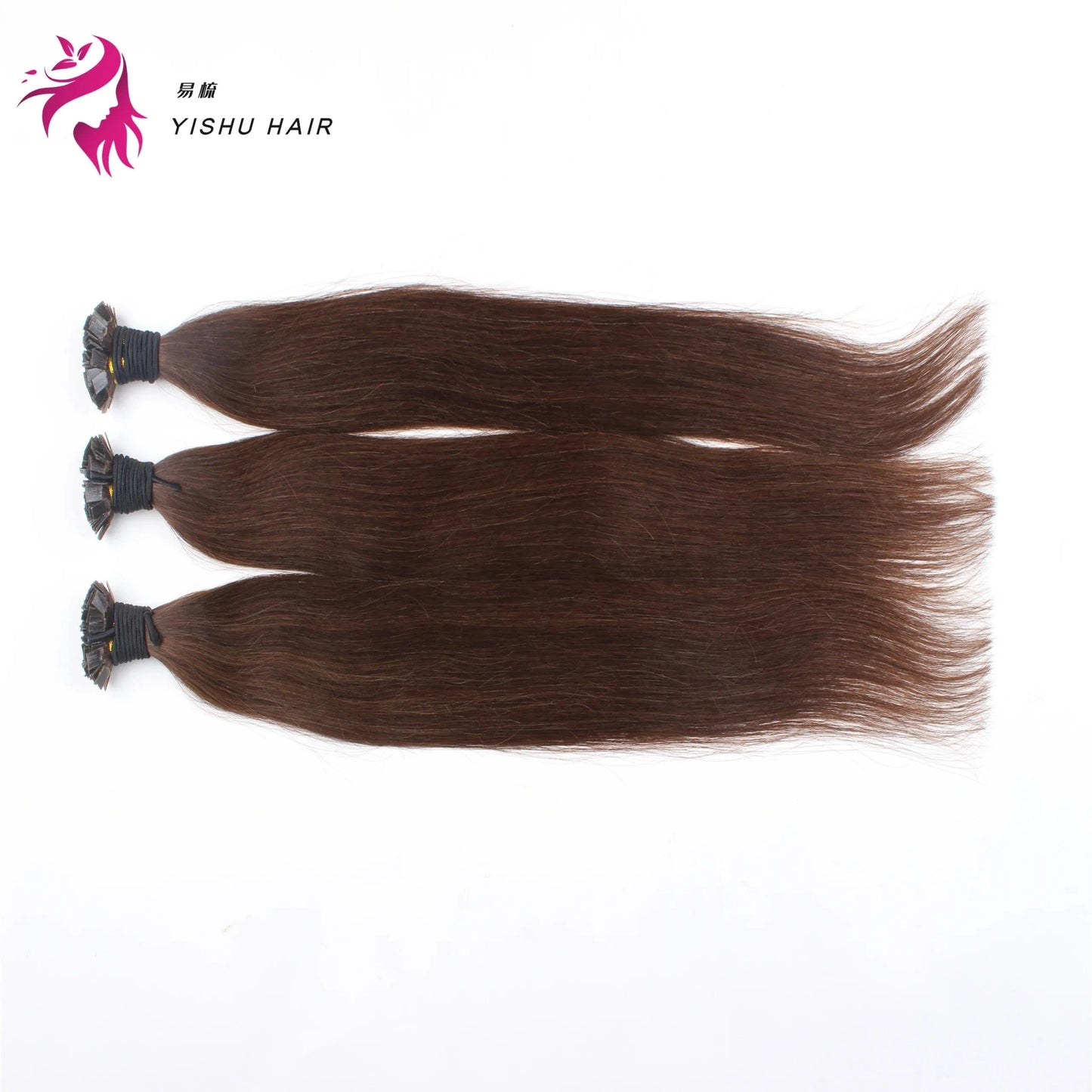 Factory Double Cuticle Aligned Virgin Hair Keratin Prebonded Flat Tip Human Hair Extension