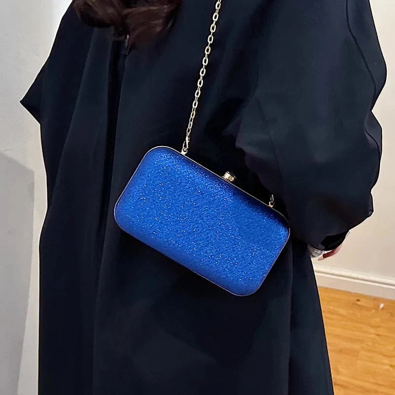 Factory wholesale Box Handbags 2024 Lady Fashion Chain Shoulder Bags Lady Design Party Purses For Woman