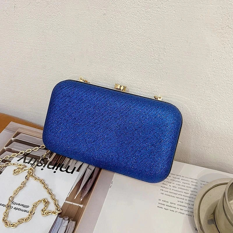 Factory wholesale Box Handbags 2024 Lady Fashion Chain Shoulder Bags Lady Design Party Purses For Woman