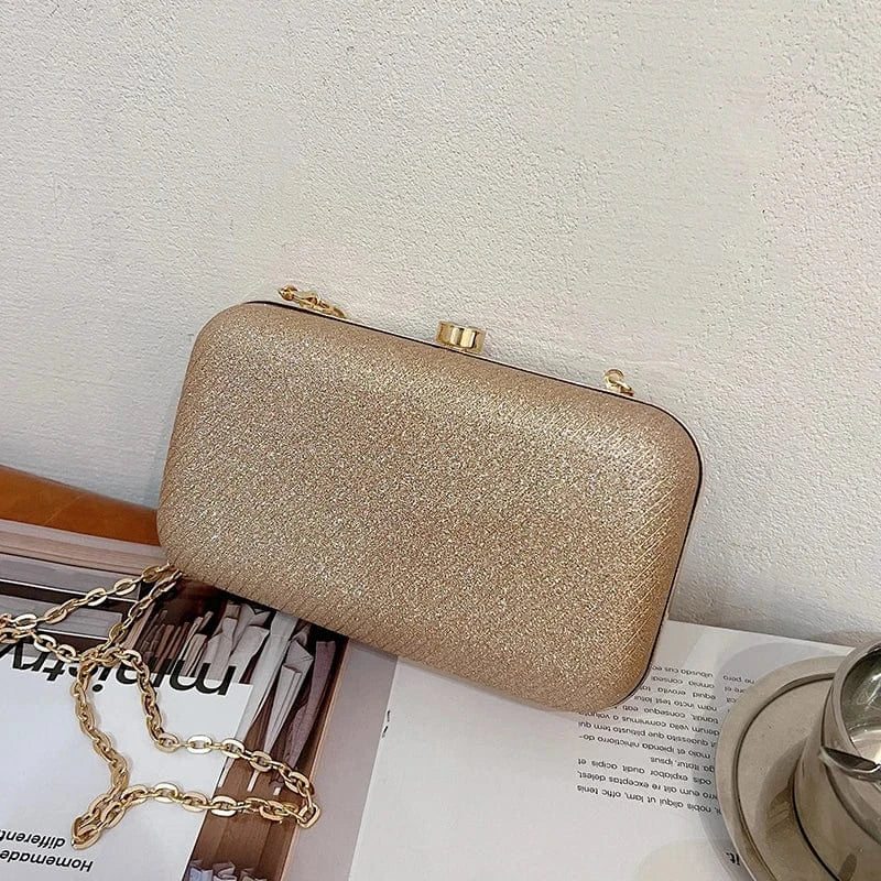 Factory wholesale Box Handbags 2024 Lady Fashion Chain Shoulder Bags Lady Design Party Purses For Woman