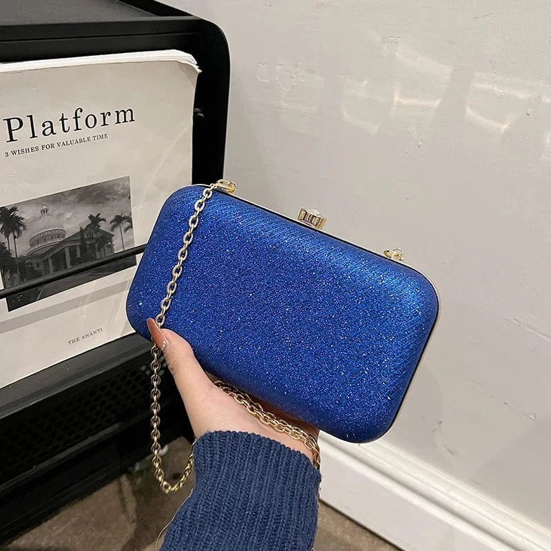 Factory wholesale Box Handbags 2024 Lady Fashion Chain Shoulder Bags Lady Design Party Purses For Woman