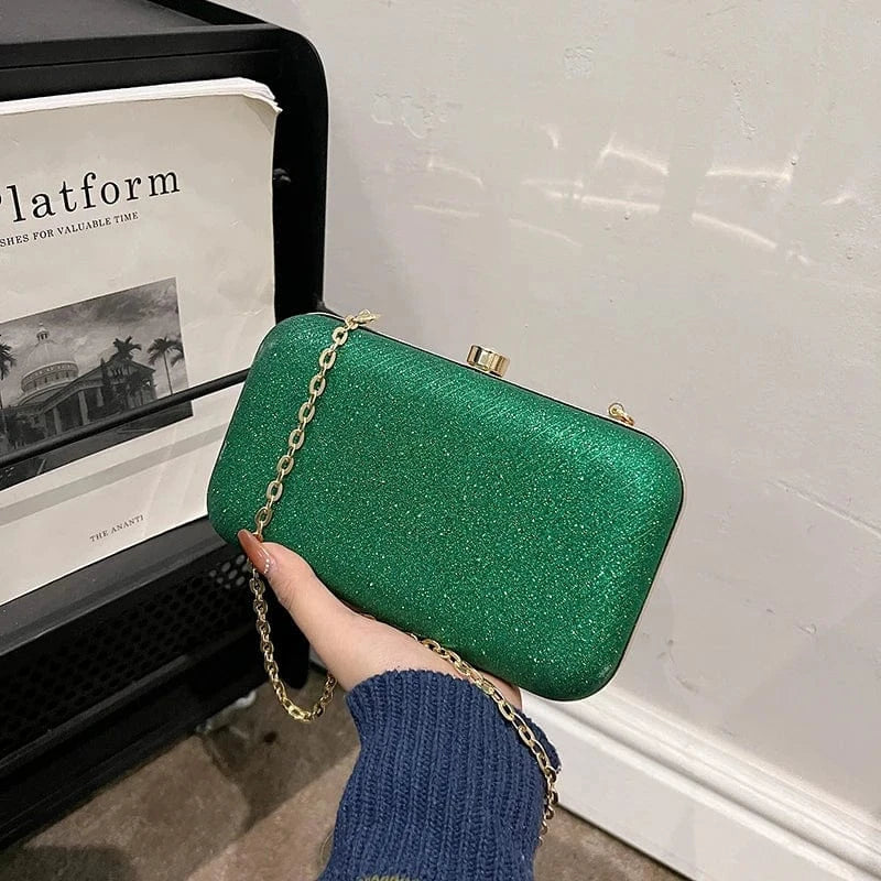 Factory wholesale Box Handbags 2024 Lady Fashion Chain Shoulder Bags Lady Design Party Purses For Woman