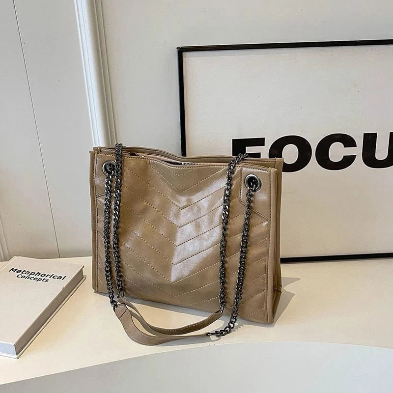 Factory wholesale handbags 2024 Light Lady High Capacity Tote Bags Lady Design Purses For Female