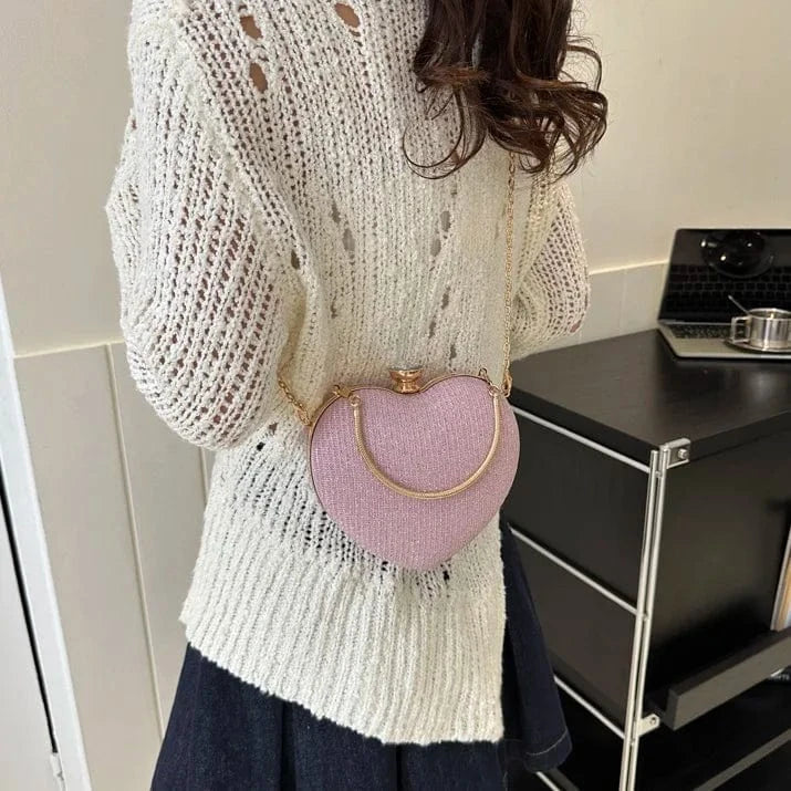Factory wholesale handbags 2024 Light Lady Love Chain Bags Lady Design Purses For Women