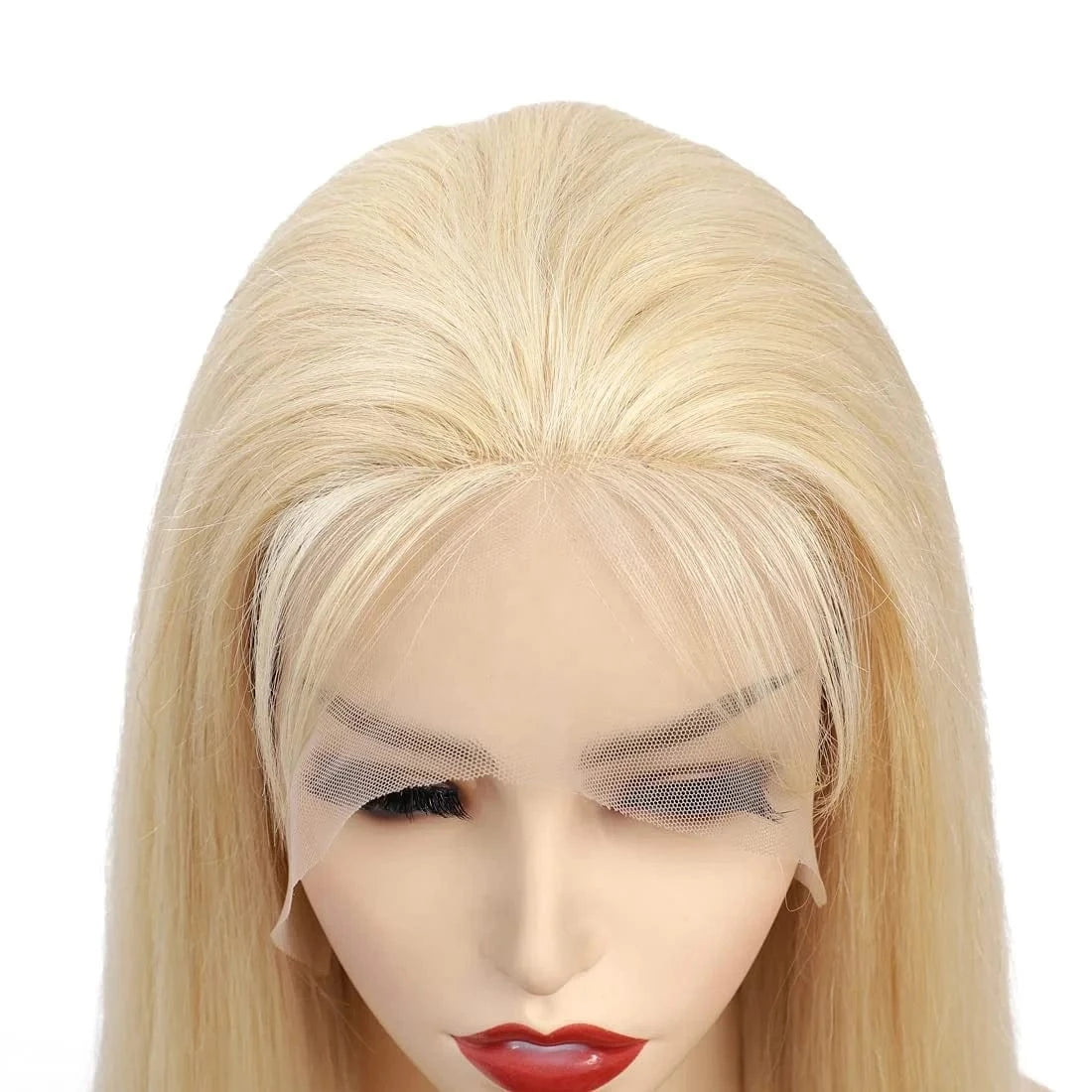 Factory Wholesale Human Virgin indian brazilian Hair 613 blonde 13x4 Transparent Lace Front Wig Deals