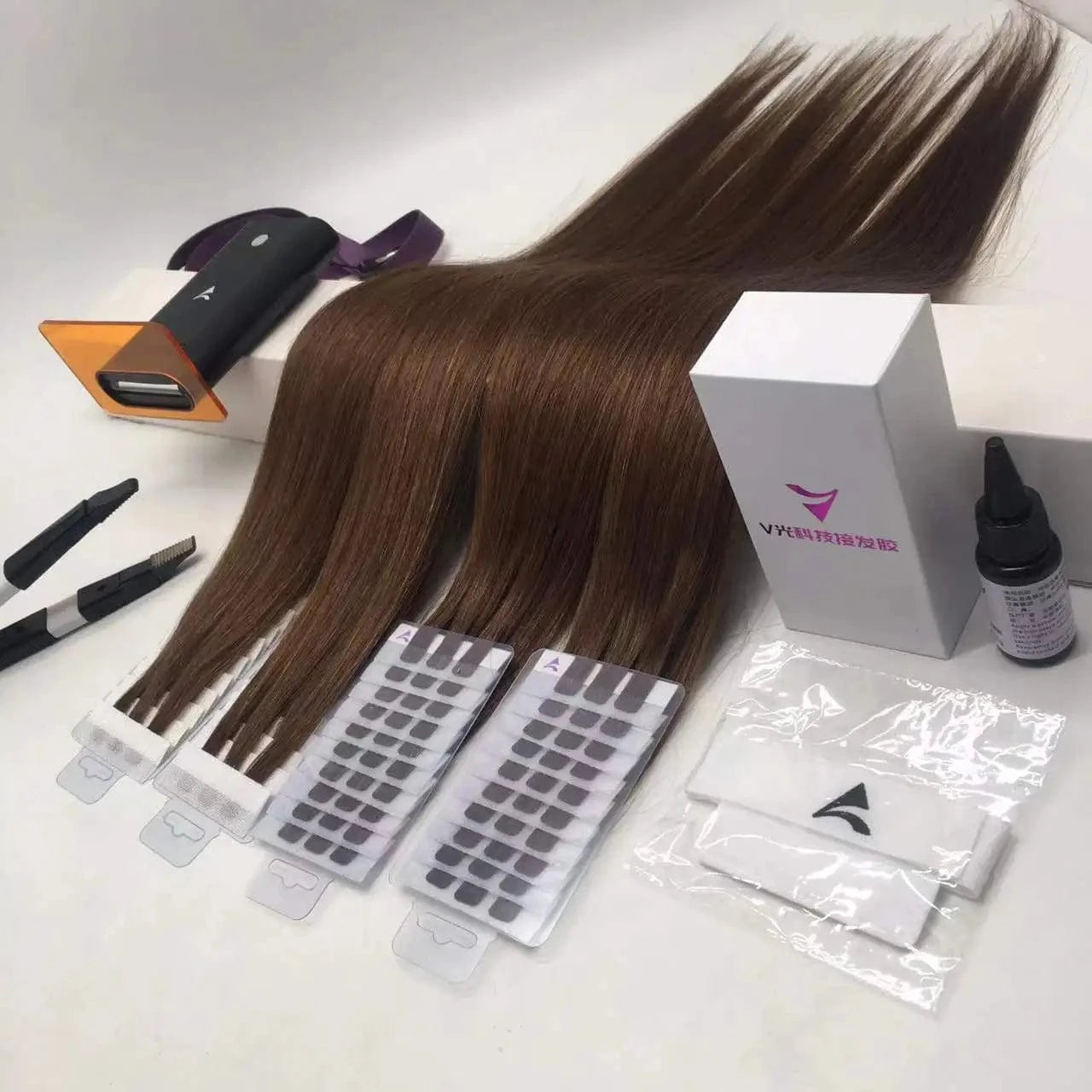 Factory wholesale price v light ultrasonic high technology Hair extension machine used for glue mini tip hair extensions