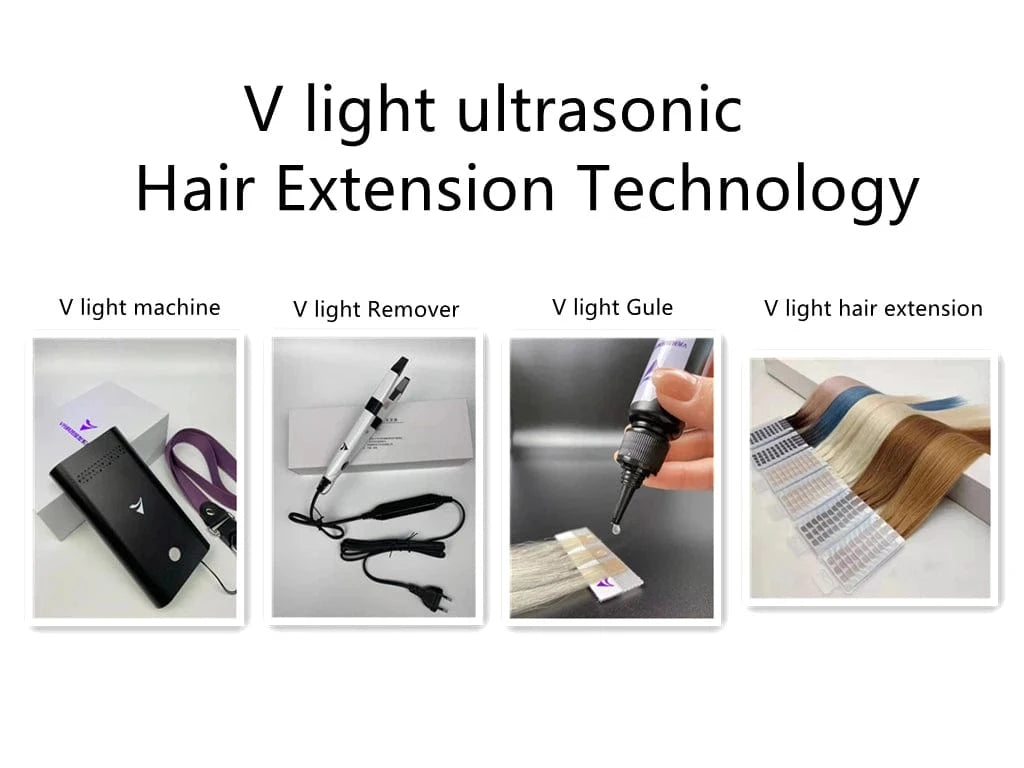 Factory wholesale price v light ultrasonic high technology Hair extension machine used for glue mini tip hair extensions