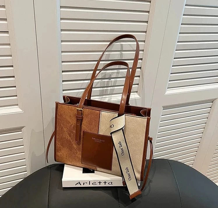 Factory Wholesale Trendy Handbags 2024 Light Lady Tote Leather Bags With Tape Lady Design Purses for women