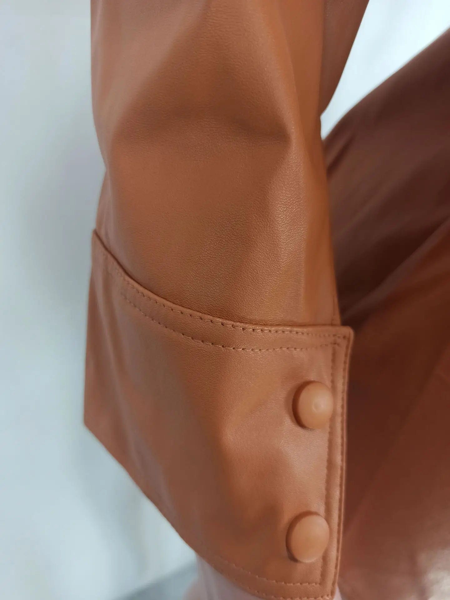 Fall Winter Womens Leather Coats Ladies Solid Long Coat Casual Long Jacket 2022 Women PU Coats with Belt