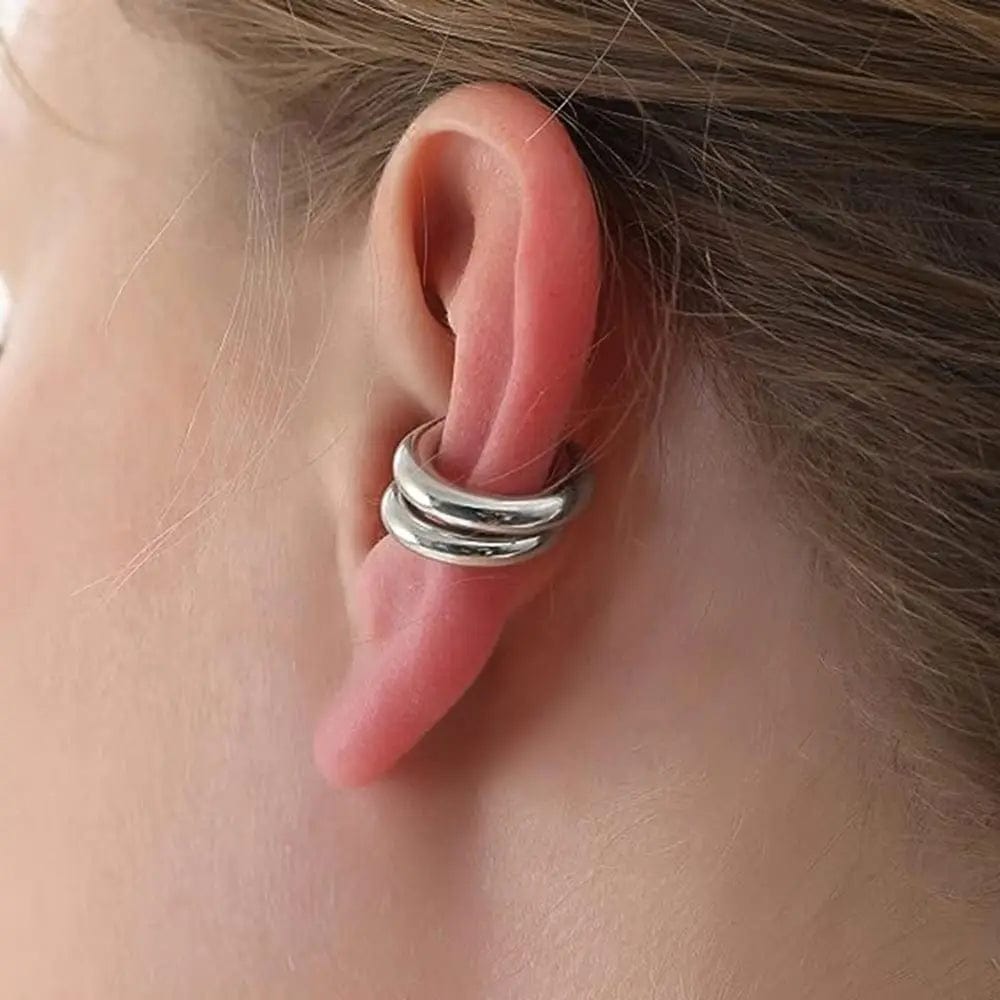 Fashion / E1972 E1972 Pvd Tarnish Free Stainless Steel Cc Earrings Display Wholesale Bulk Earring Hooks Ear Cuff Earrings