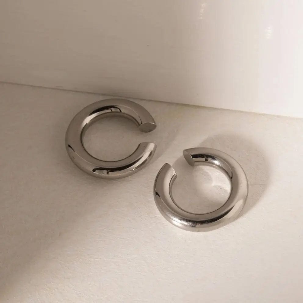 Fashion / E1972 E1972 Pvd Tarnish Free Stainless Steel Cc Earrings Display Wholesale Bulk Earring Hooks Ear Cuff Earrings
