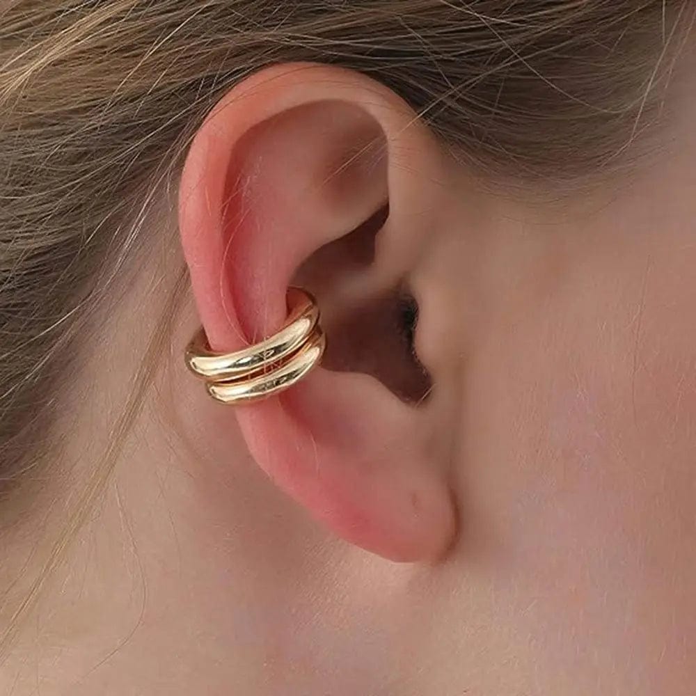 Fashion / E1972 E1972 Pvd Tarnish Free Stainless Steel Cc Earrings Display Wholesale Bulk Earring Hooks Ear Cuff Earrings