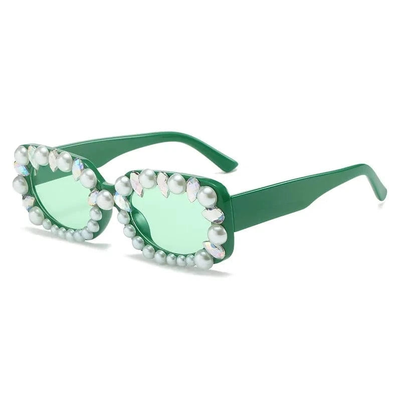 Fashion sunglasses / C5 LvCong New designer sunglasses uv protection full frame plastic diamond small square frame women sunglasses for show