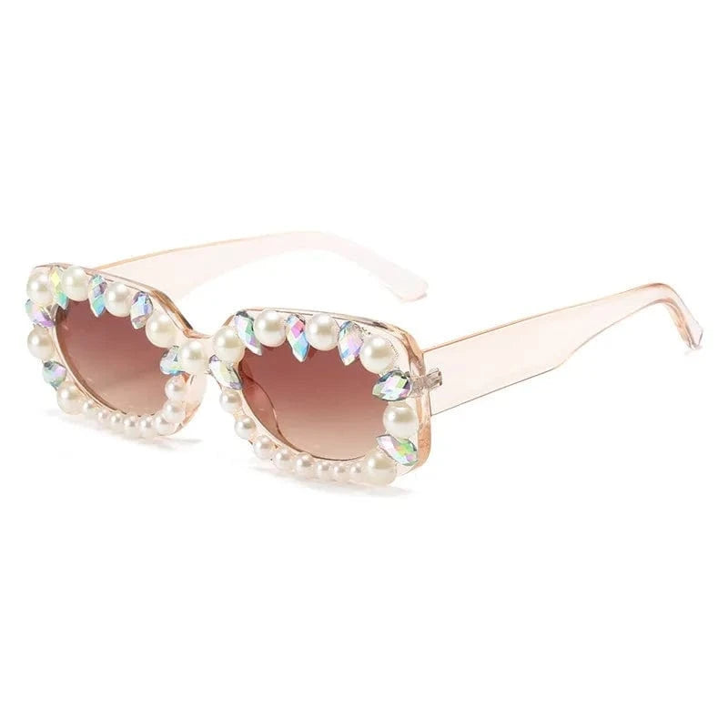 Fashion sunglasses / C6 LvCong New designer sunglasses uv protection full frame plastic diamond small square frame women sunglasses for show