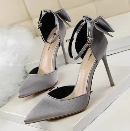 Fashionable Heel Ladies Pumps New Designer High Heeled Pointed Toe Ladies Pumps Sexy Elegant Ladies Heels