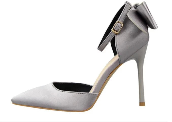 Fashionable Heel Ladies Pumps New Designer High Heeled Pointed Toe Ladies Pumps Sexy Elegant Ladies Heels