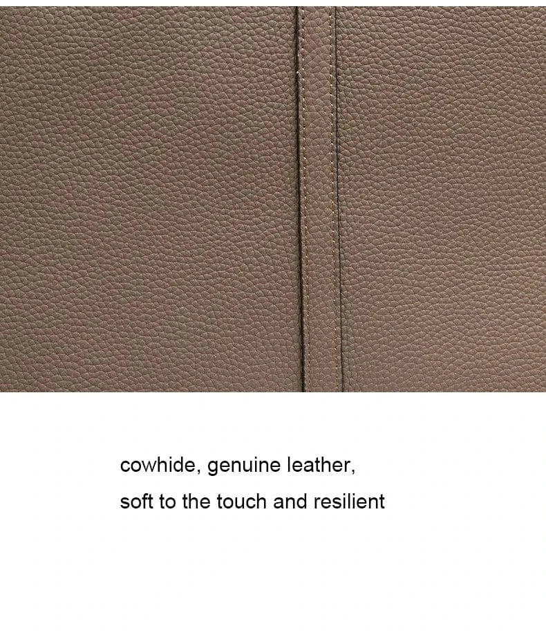 Female Soft Natural Cowhide Handbags Women Cow Genuine Leather Shoulder Bag Ladies Fashion Designer Luxury Retro Crossbody Bags