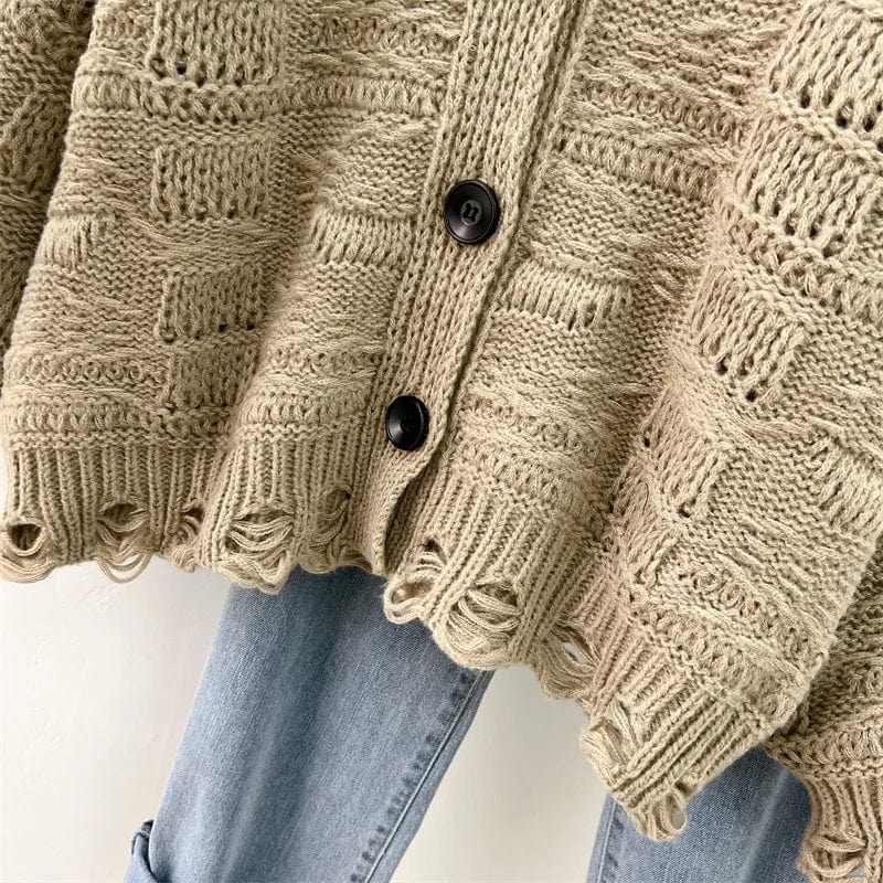 Free / 001 2024 Spring New arrival Ladies v-neck bow cardigan long sleeve sweater tops women sweater jumper