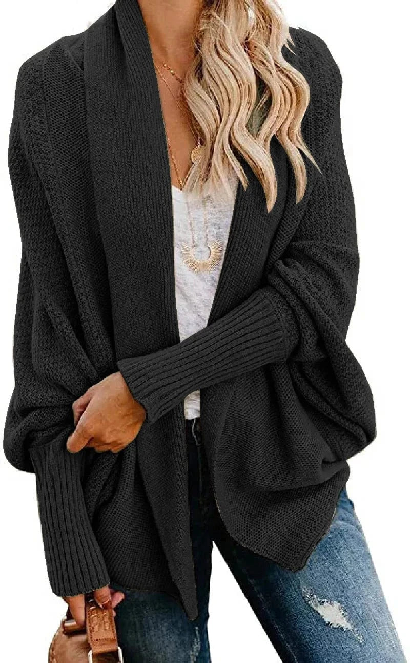 Free / Black Winter 2024 new sweater sweater cardigan plus-size women's multicolor coat