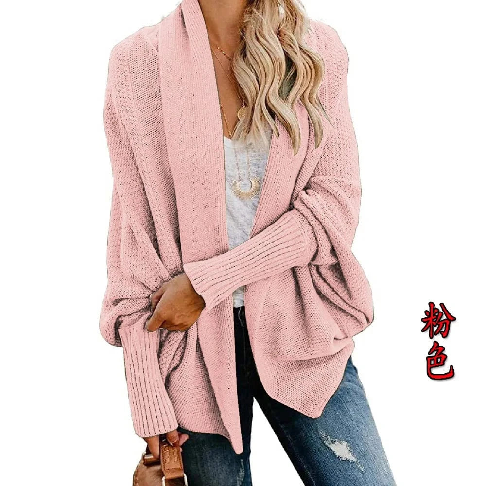 Free / Pink Winter 2024 new sweater sweater cardigan plus-size women's multicolor coat