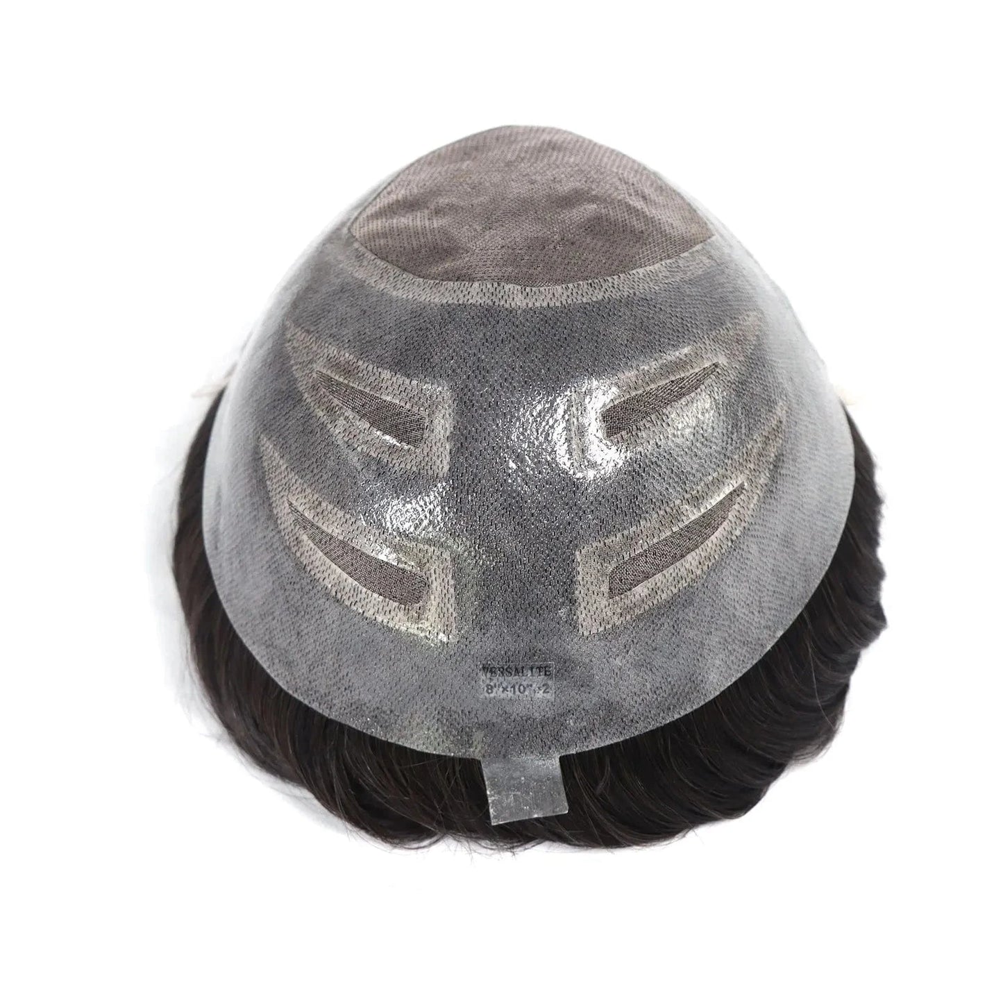 Front Lace Toupee For Man Human Hair Gray Man Hair Patch Invisible Male Hair Capillary Prosthesis