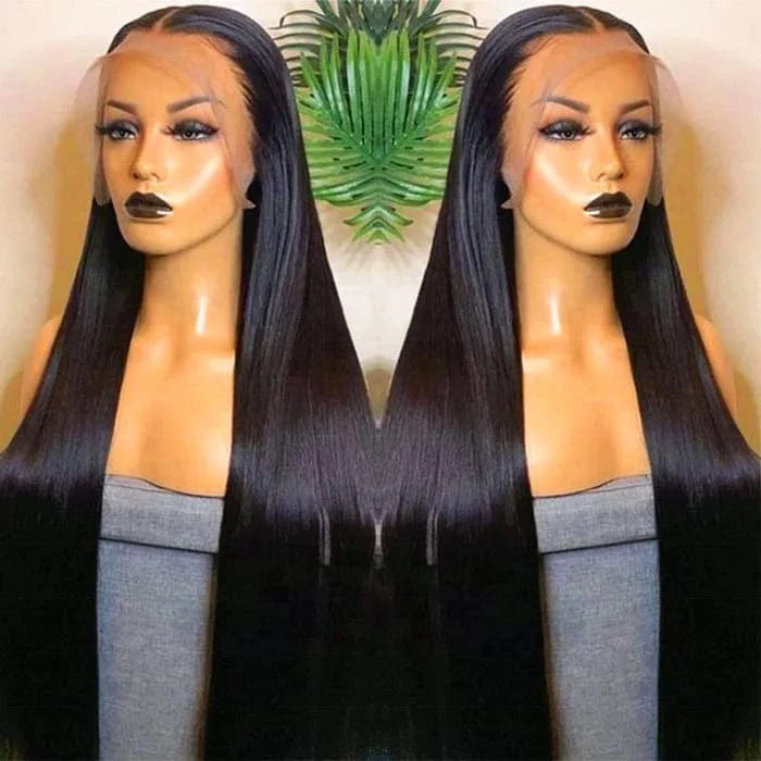 Full Cuticle Aligned Pre Plucked Curly Wave Bleached Knots Burmese Human Hair Invisible Transparent HD Lace Front Wigs