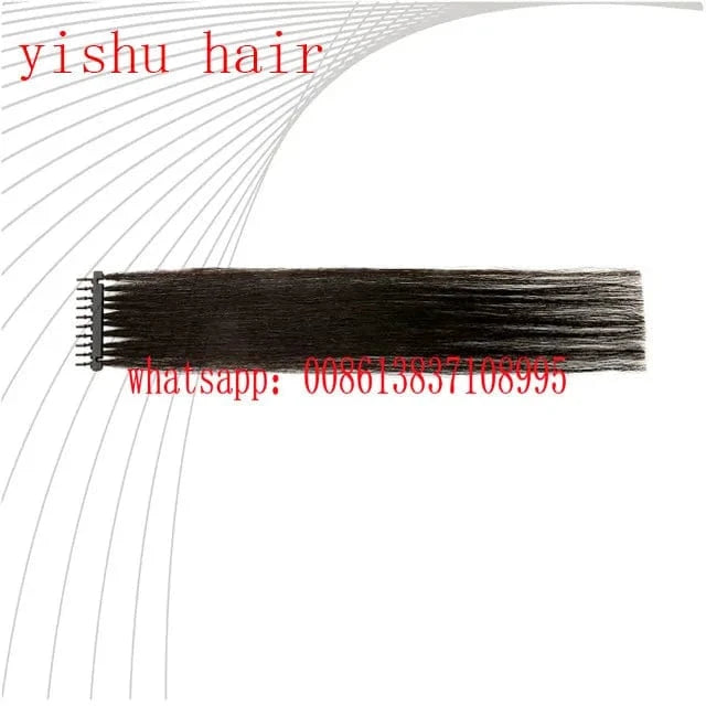 Full cuticle aligned remy hair 28inch,613# blonde 0.8gr/beam 6D Human Hair extension