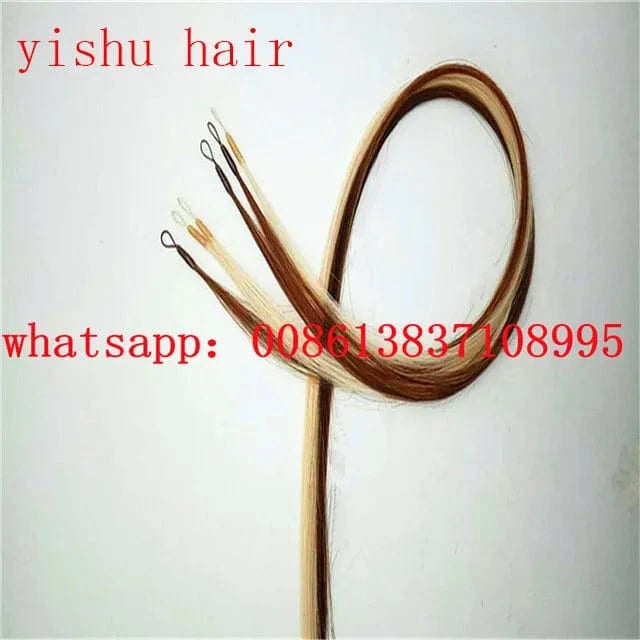 Full cuticle aligned remy hair 28inch,613# blonde 0.8gr/beam 6D Human Hair extension