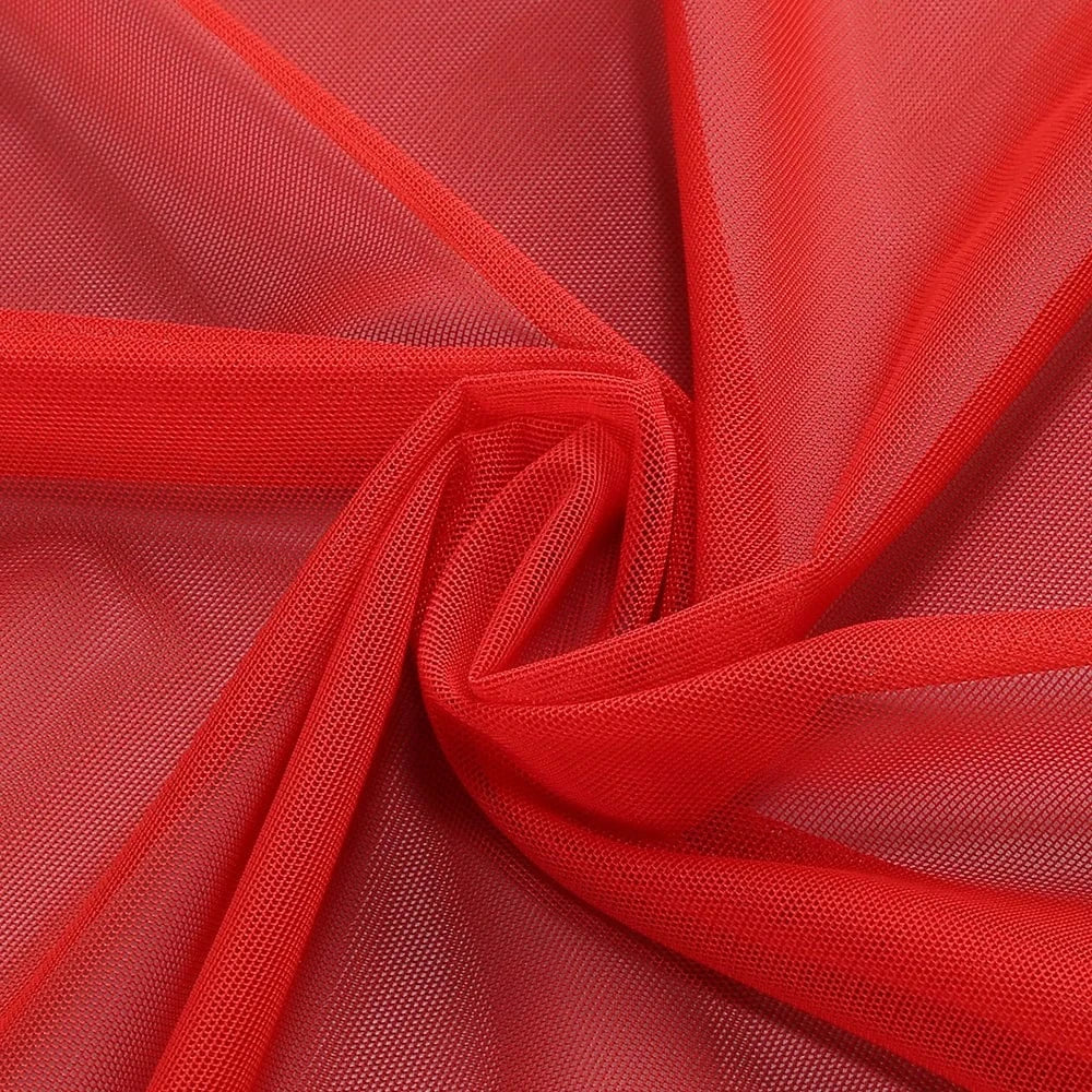 Glamorous Women's Red Strapless Retro Style Maxi Dress with Lace Chiffon Scarf Embellishment Bodycon Fit for Party Evening Event