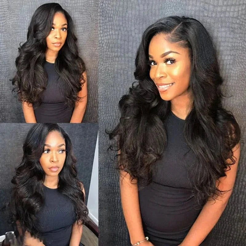 Glueless Body Wave Swiss Hd 5*5 Lace Closure Human Hair Wig ,Pr- plucked Hd Lace Closure Wigs for Women Brazilian Hair