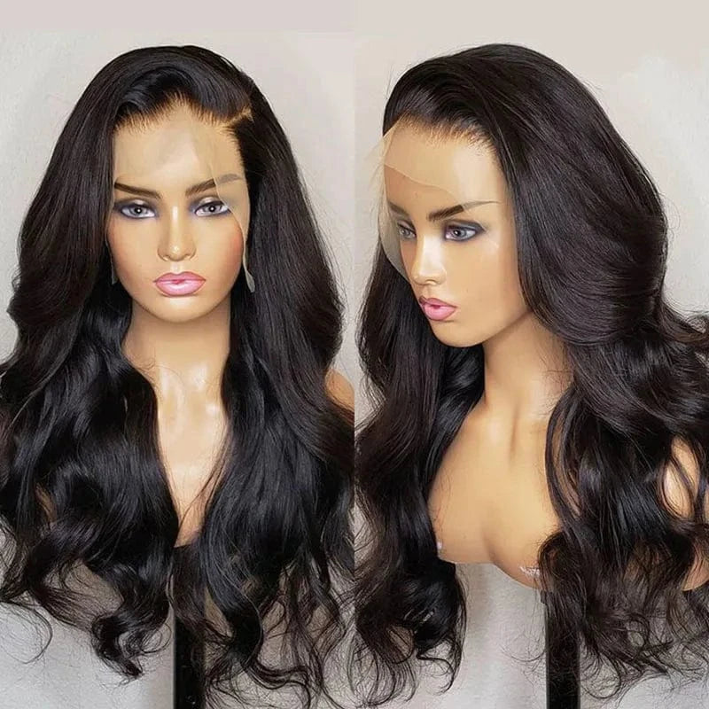 Glueless Body Wave Swiss Hd 5*5 Lace Closure Human Hair Wig ,Pr- plucked Hd Lace Closure Wigs for Women Brazilian Hair