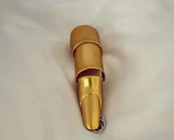 Gold Color Open Finger Nail Ring