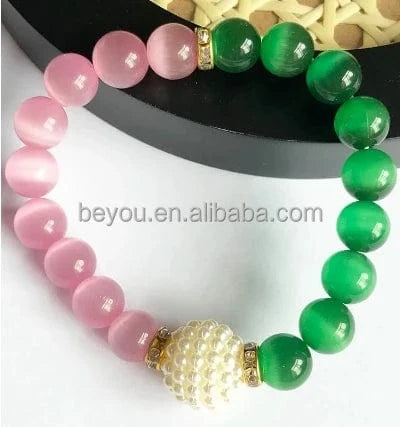 Gold Silver Exquisite Greek IVY Leaf sisters Social Symbol Rhinestone Pearl Metal Jewelry brooch