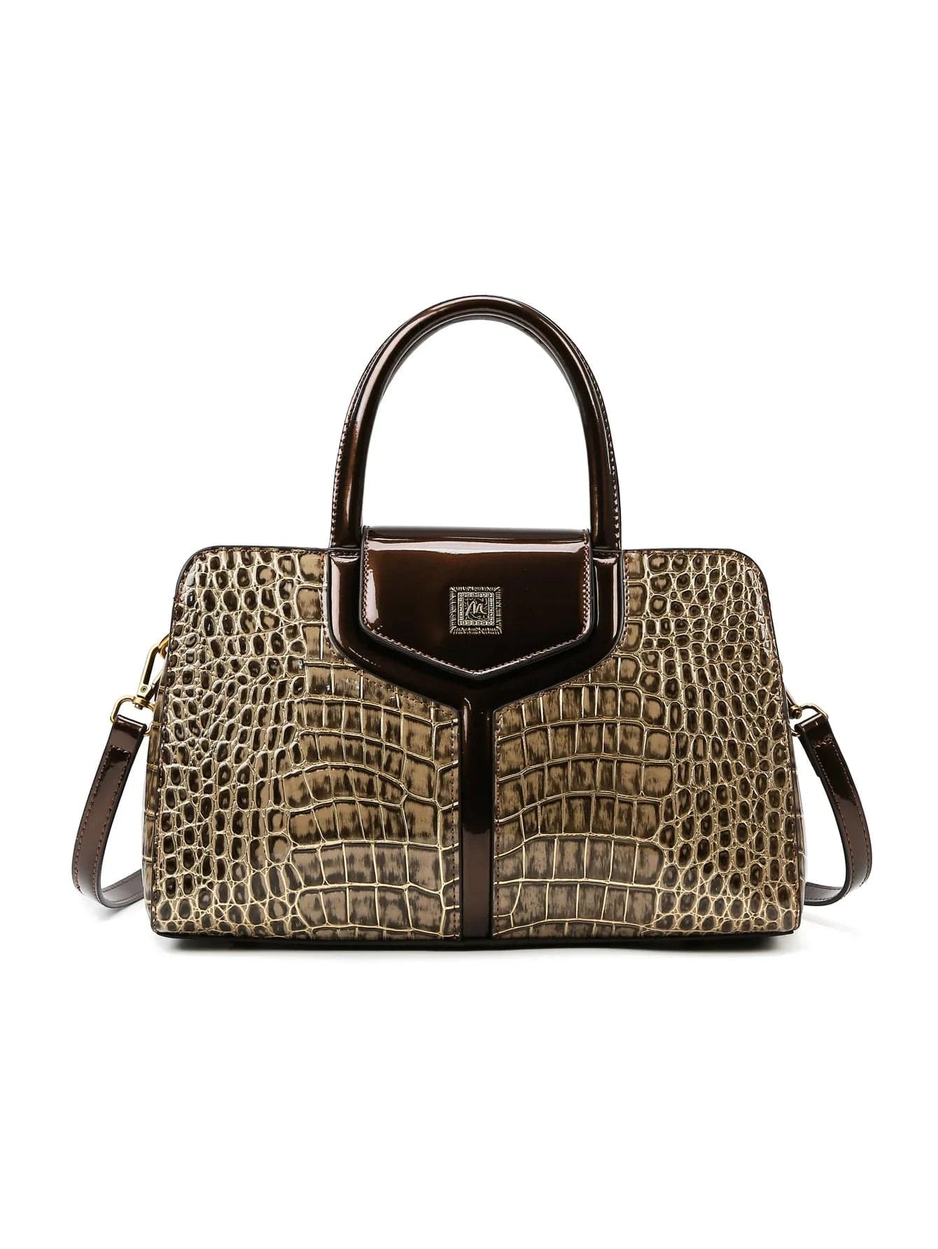 Golden 2ndr Brand Fashion Ladies Pu Leather Handbag Custom Logo Woman Bags Luxury Shoulder Tote Hand Bags
