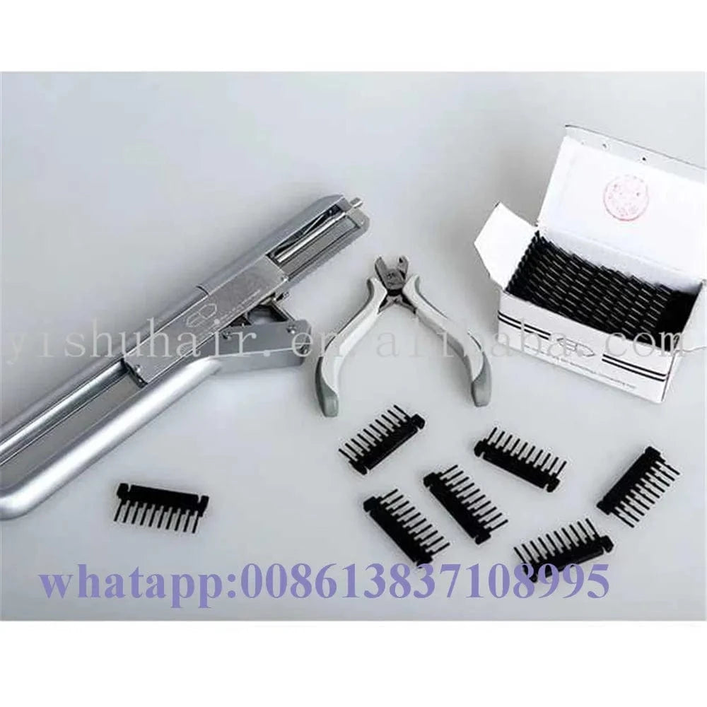 Gray hot selling 6D make up hair machine with 6D virgin hair extension hot sell all over the world