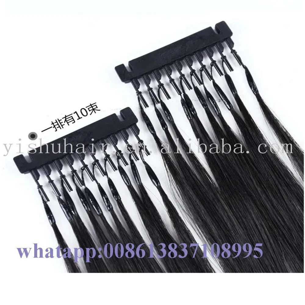 Gray hot selling 6D make up hair machine with 6D virgin hair extension hot sell all over the world
