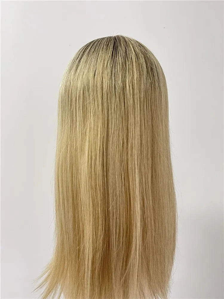 Greathairgroup Women Hair Pieces Remy Human Hair For Women Topper Hand-made Silk Base Topper