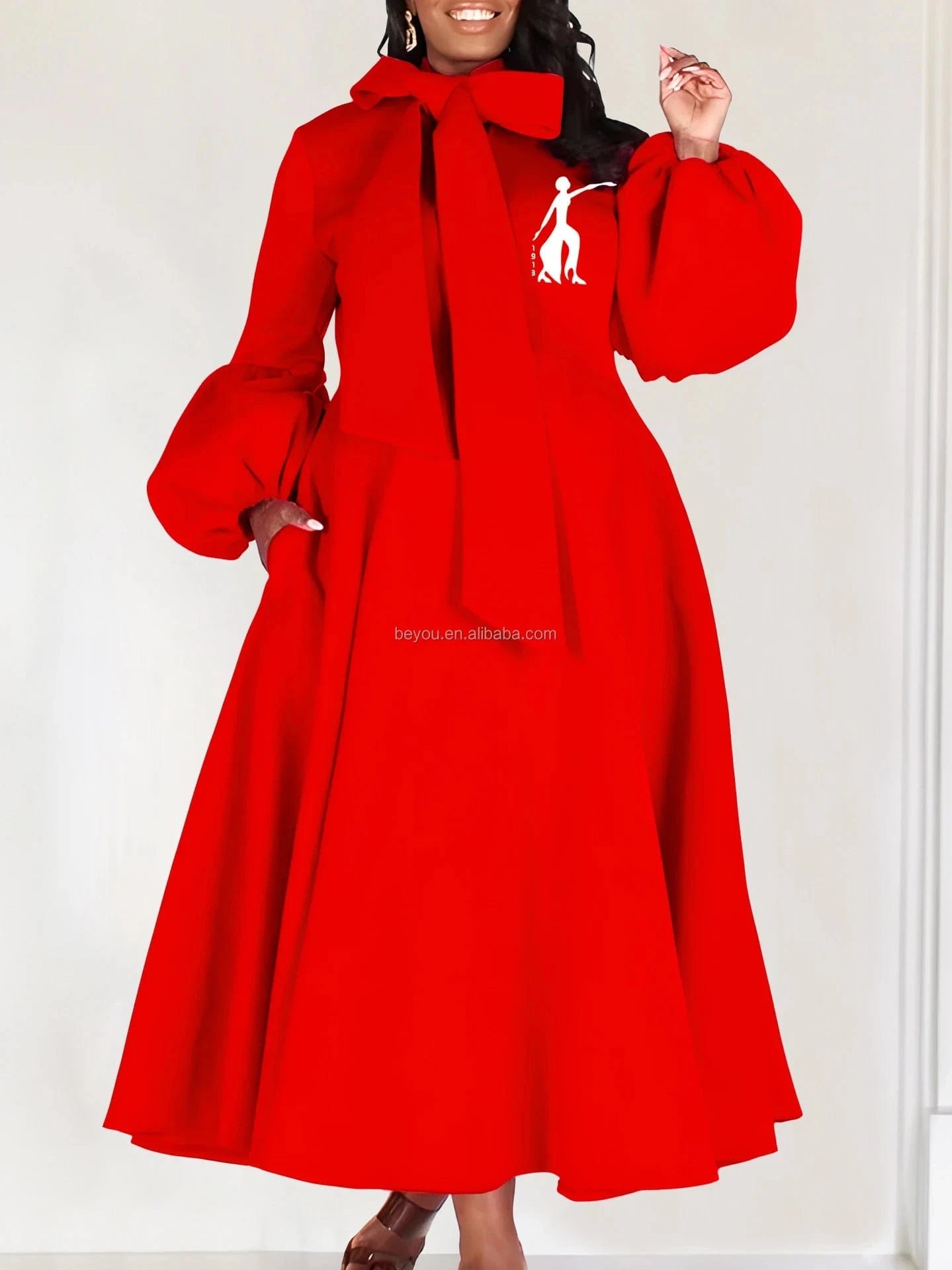 Greek Fellowship Quality Metal Triangle Shape Red Crystal Pearl Dear Delta Brooch Society Lapel Pin Apparel Jewelry