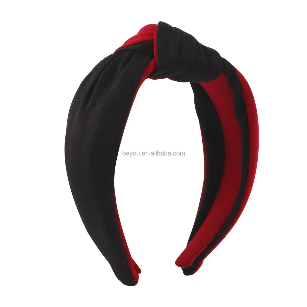 Greek Sorority Color Fashion Top Knotted Headbands for Women Girls Fabric Non Slip Wide Brimmed Head Band Jewelry