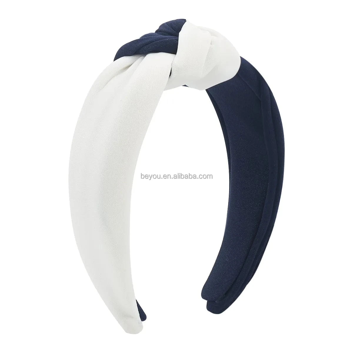 Greek Sorority Color Fashion Top Knotted Headbands for Women Girls Fabric Non Slip Wide Brimmed Head Band Jewelry