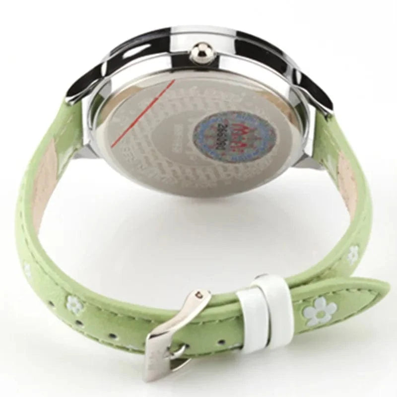 green M:N: Brand Fashion Watch Ladies Luxury Hand-made 3D Bird Girl Gift Quartz Wristwatches Waterproof Luminous for Women Reloj Mujer