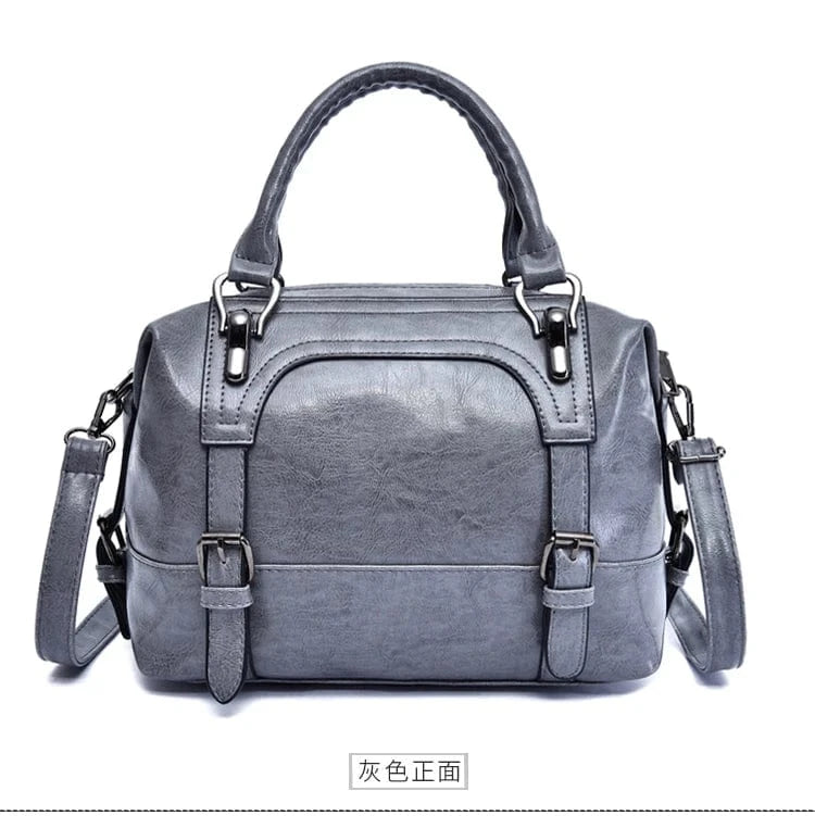 Grey 2025 High Quality Girls' Casual Tote 2- Piece Bag Color-Matching Design Large Capacity Rich Colors Sacs Main