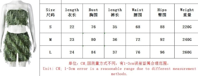 GX31647 Fashion 2024 Summer Street Wear Female Outfits Sleeveless Cropped Tube Top and Fuzzy Shorts Women 2 Piece Set