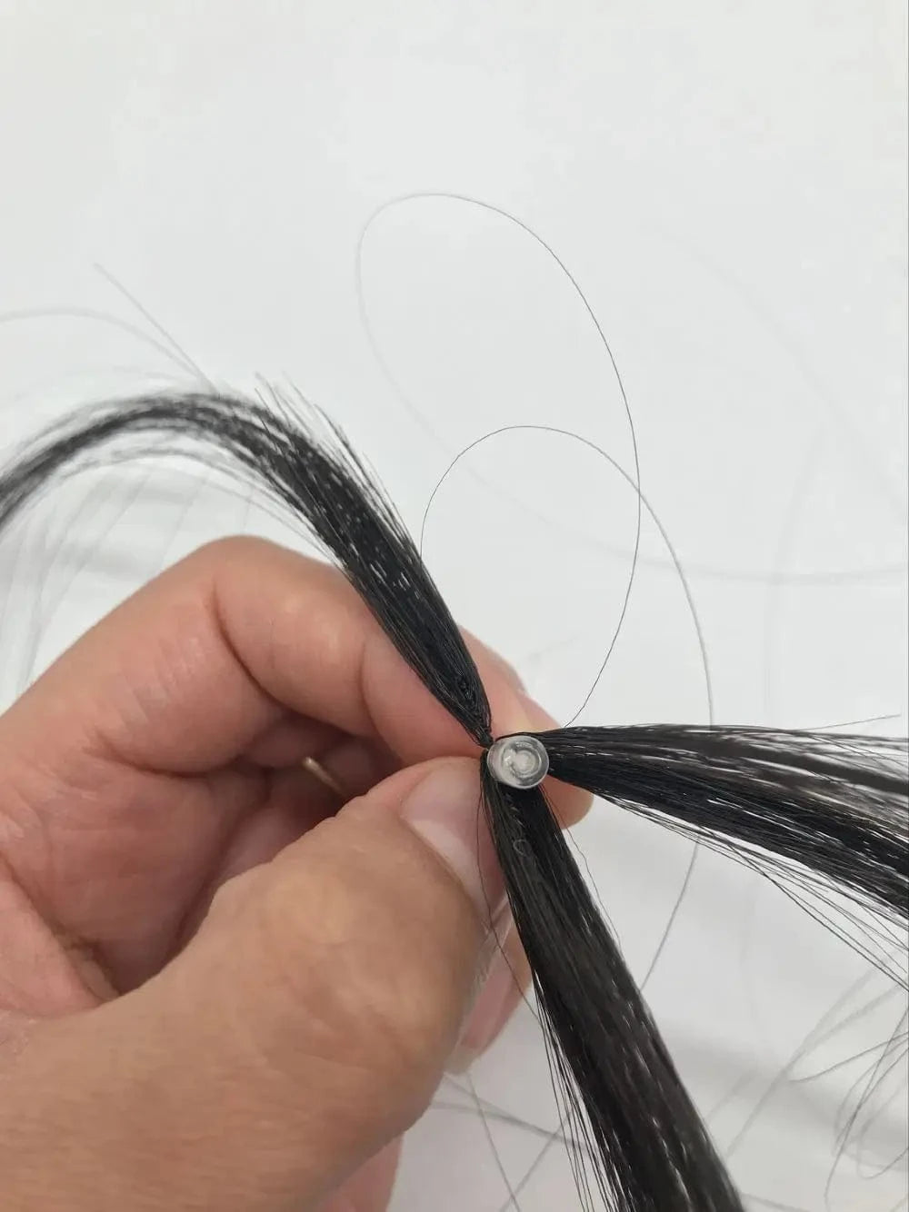 H6 feather hair extension 2022 new system 100% cuticle aligned virgin human hair