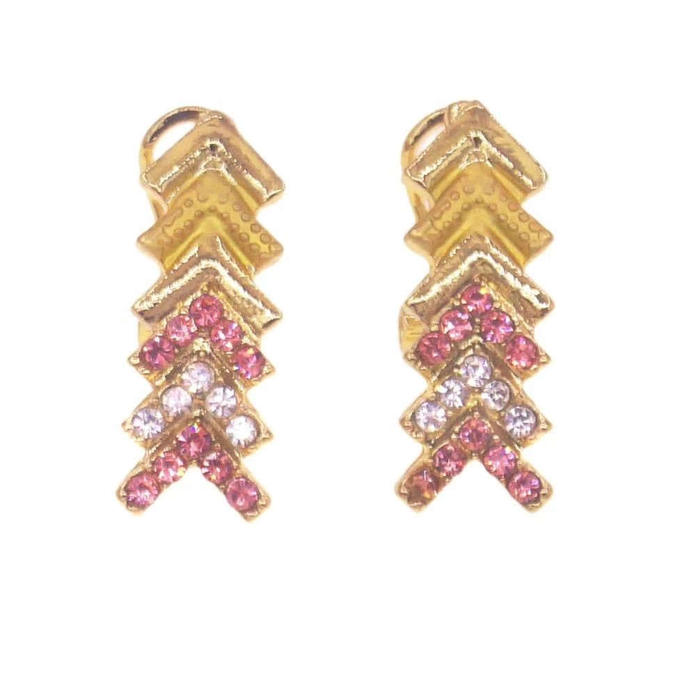 HA0052 African Fine Ladies Jewellery Sets Dubai Gold Jewelry For Women High Quality Brazilian Gold 2 Tones Crystal Necklace Set Earring