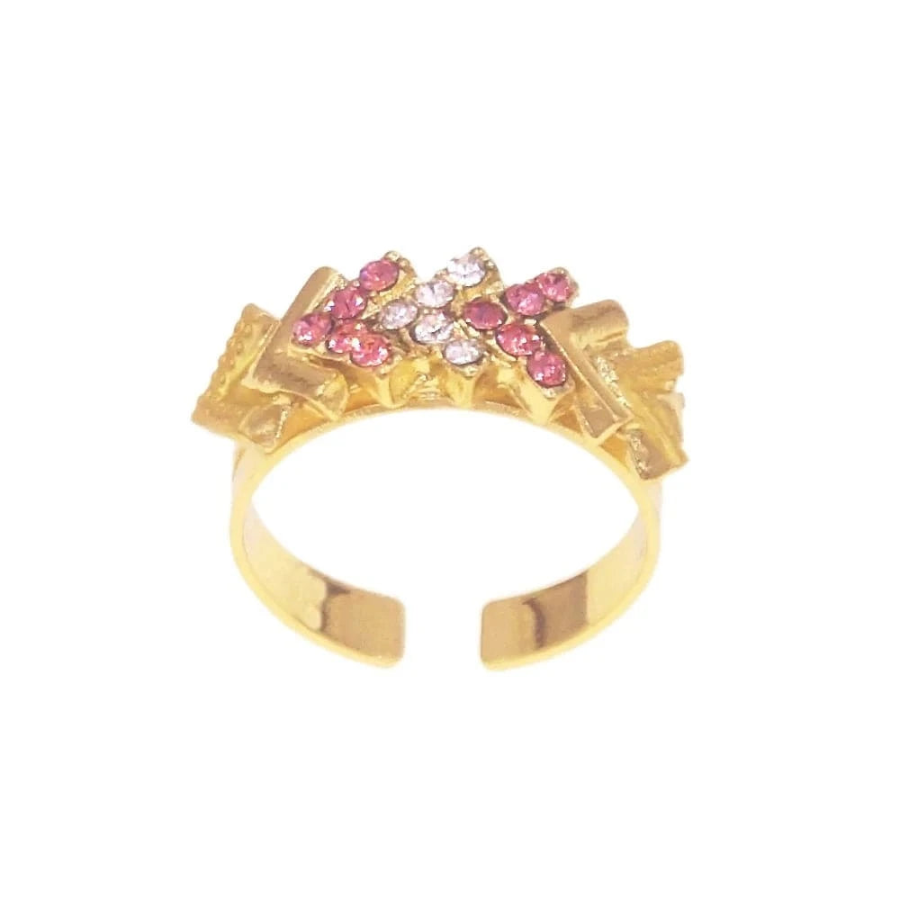 HA0052 African Fine Ladies Jewellery Sets Dubai Gold Jewelry For Women High Quality Brazilian Gold 2 Tones Crystal Necklace Set Earring